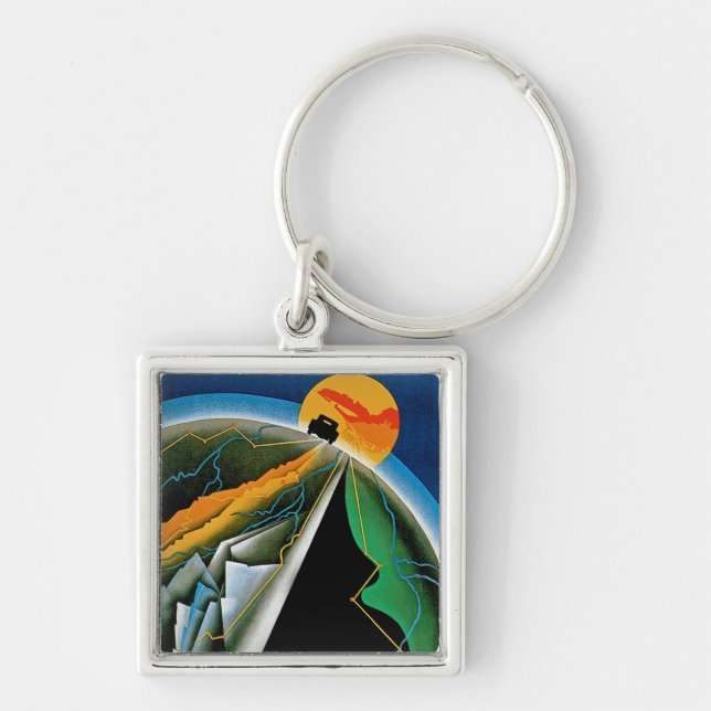 Porte-clés 10e Rallye automobile de Monte Carlo (Devant)