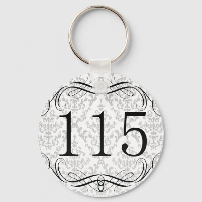 Porte-clés 115 Indicatif régional (Recto)