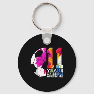 Porte-clés 11 Ans De Foot Incroyable 11ème Anniversaire