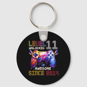 Porte-clés 11e anniversaire garçon niveau 11 déverrouillé stu
