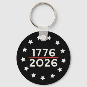 Porte-clés 1776 2026 250e anniversaire États-Unis drapeau Bet