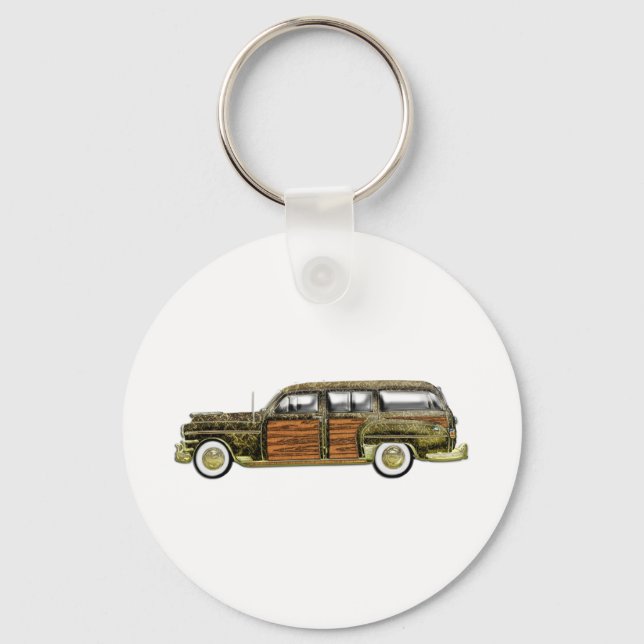 Porte-clés 1949 Chrysler Town & Country Station Wagon (Recto)