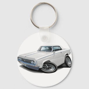 Porte-clés 1964-65 Cutlass White Car