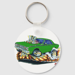 Porte-clés 1968-71 voiture de vert de dard de Dodge