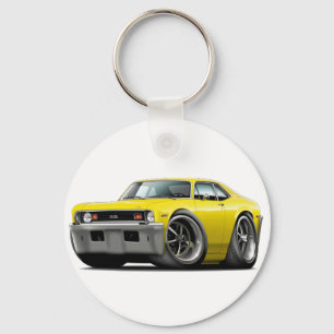 Porte-clés 1973-74 Nova Yellow Car