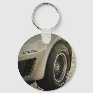Porte-clés 1982 Chevrolet Corvette Edition Collector's Wheel