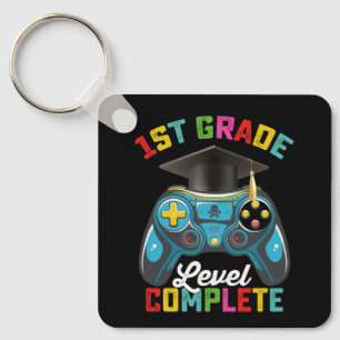 Porte-clés 1ère année Niveau Complet Graduation Jeu Gamer
