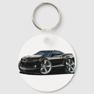 Porte-clés 2010-12 Camaro Black-White Car