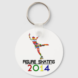 Porte-clés 2014 : Patinage artistique