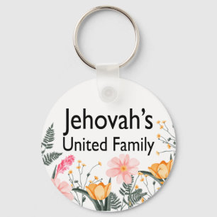 Porte-clés 2022-23 Circuit Assembly Famille unie de Jehovah