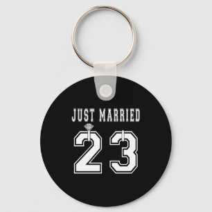 Porte-clés 2023 mariés femme mari matching lune de miel