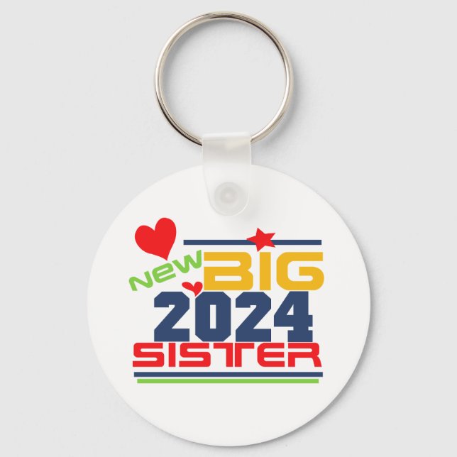 Porte-clés 2024 Nouveau grand Porte - clé soeur (Recto)