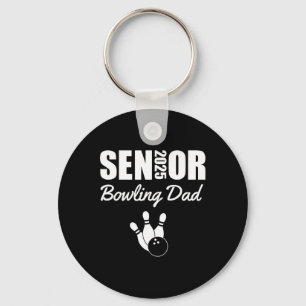 Porte-clés 2025 Senior Bowling Dad Bowling Team Parent Helper
