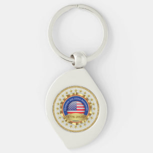 Porte-clés 250e anniversaire USA Patriotique   1776–2026