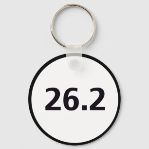 Porte-clés 26.2 round