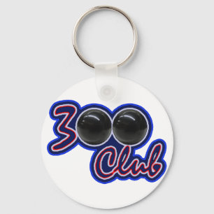PORTE-CLÉS 300 CLUB - JEU PARFAIT EN BOWLING (BLEU)