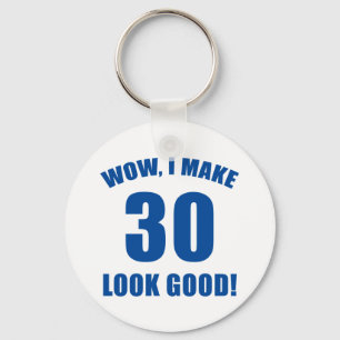 Porte-clés 30e anniversaire Gag Gift (b)