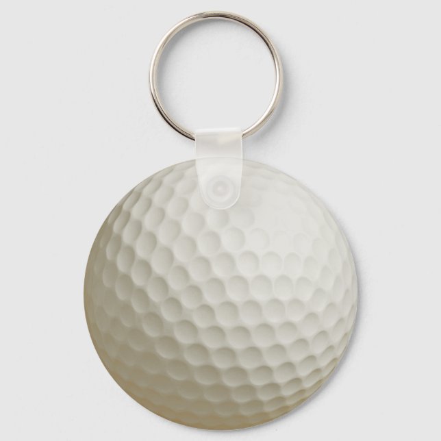 Porte-clés 3D Golf Ball Design – Custom Option keychain (Recto)