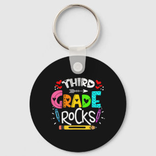 Porte-clés 3e année Rocks Troisième année Rock Ck à l'école