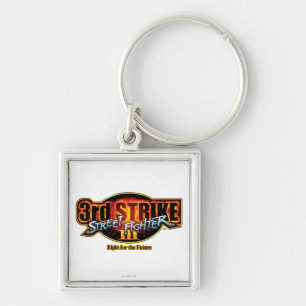 Porte-clés 3ème logo de grève de Street Fighter III