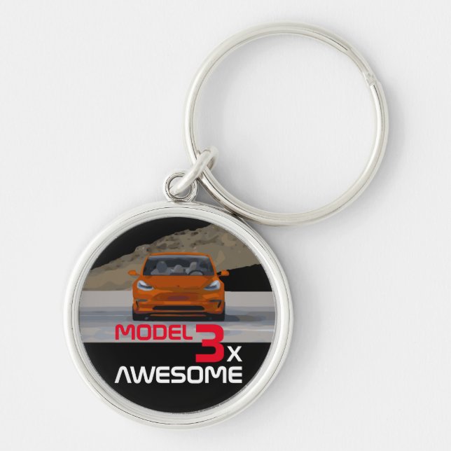 PORTE-CLÉS 3X AWESOME (Devant)