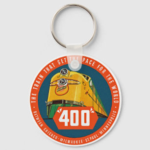 Porte-clés 400 ~ "Le Train Qui Fixe Le Rythme"