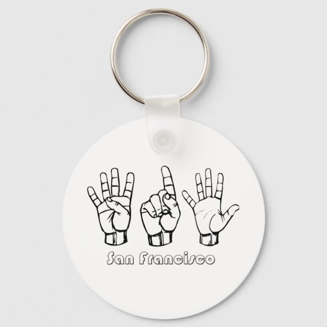 Porte-clés 415 - San Francisco (Recto)