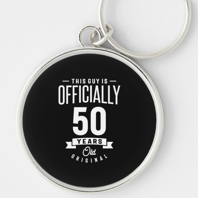 Porte-clés 50 Ans - 50e Anniversaire Drôle Cadeau (Devant)