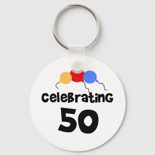 Porte-clés 50 ans de fête (Recto)
