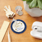 50e anniversaire Parties scintillant bleue et Merc