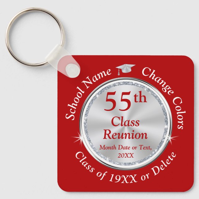 Porte-clés 55e Classe Idées de Réunion, ANNÉE DE CHANGEMENT e (Recto)