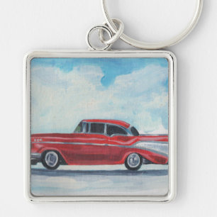 PORTE-CLÉS 57 CHEVY ROUGES PAR JUANMA