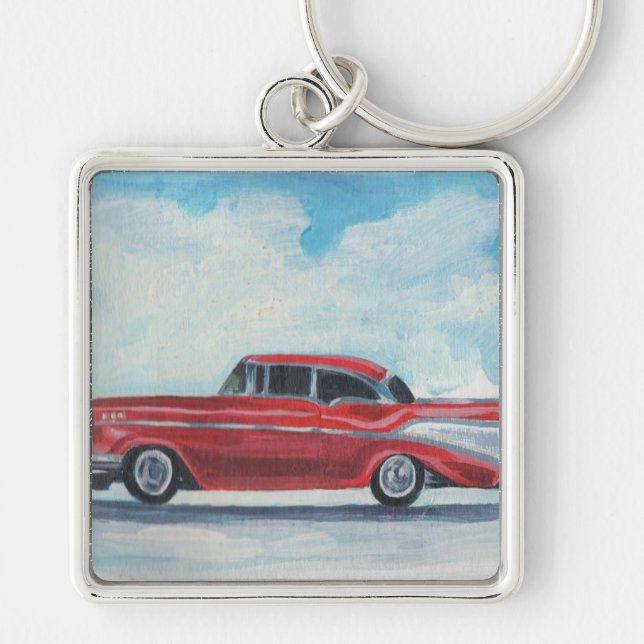 PORTE-CLÉS 57 CHEVY ROUGES PAR JUANMA (Devant)