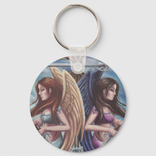 Porte-clés 5 0f Mots-clés - Art de la carte Tarot Porte - clé