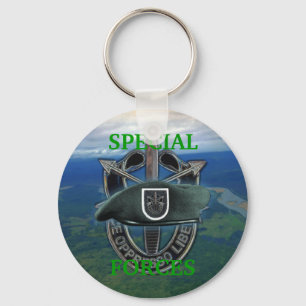 Porte-clés 5th special forces group green berets son Keychain