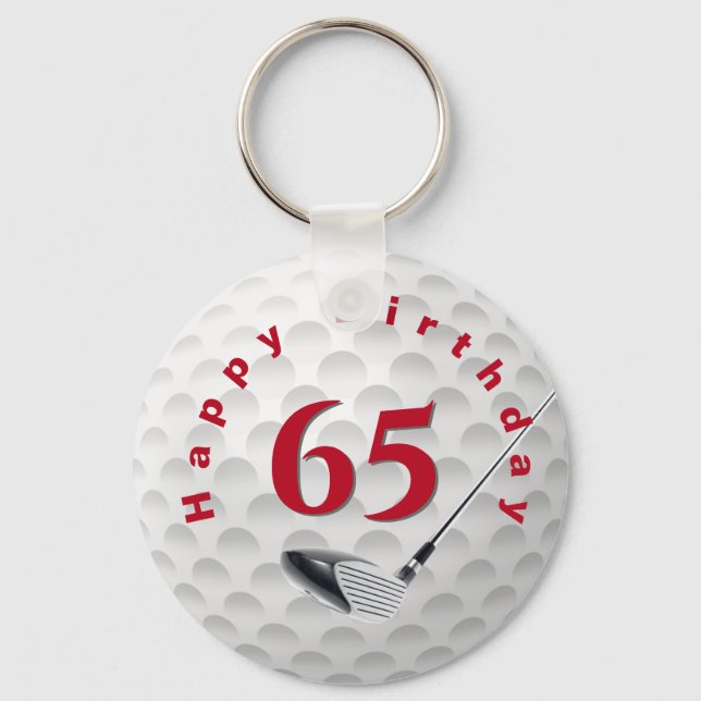 Porte-clés 65e anniversaire Golf Ball (Recto)
