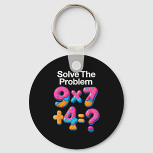 Porte-clés 67 Meme Prof de maths Crème glacée qui coule 6 7 B