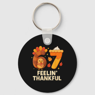 Porte-clés 67 Meme Thanksgiving Turkey Day drôle de fête Six 