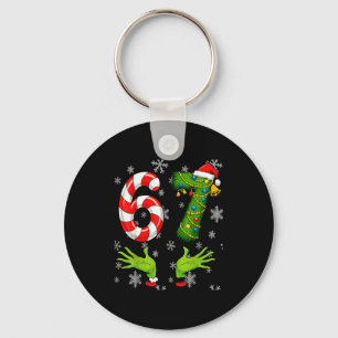 Porte-clés 67 Noël 6 7 Mème Pyjama 67 Bruh Argot 