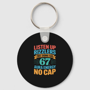 Porte-clés 67 Six Seven Obtenir Sendy Meme Design Drôle 6 7 S