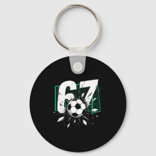 Porte-clés 67 Soccer Six Seven 6 7 Mème 67 Pour Garçons Homme