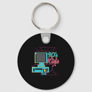 Porte-clés 90 s Kids Vintage Kids Computer Disk 90