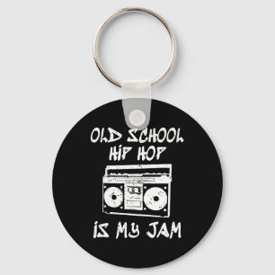 Porte-clés 90s Hip hop Vieux École Boombox Music Lover