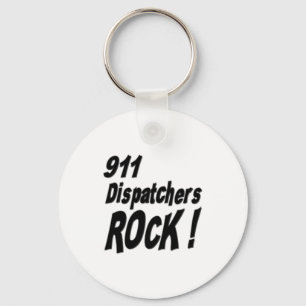 Porte-clés 911 Dispatchers Rock! Keychain