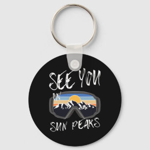 Porte-clés À Sun Peaks Vacation Ski Goggings