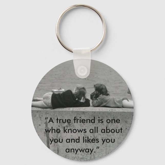 Porte-clés A True friend (Recto)