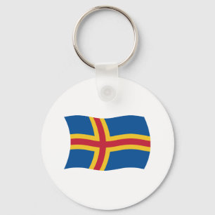 Porte-clés Aaland Flag Keychain