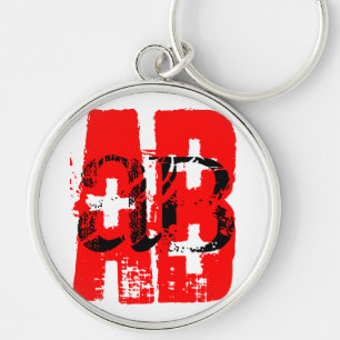 Porte-clés AB + groupe sanguin - Porte - clé
