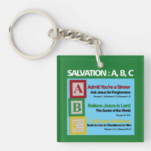 Porte-clés ABC du salut