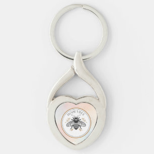 Porte-clés Abeille à miel